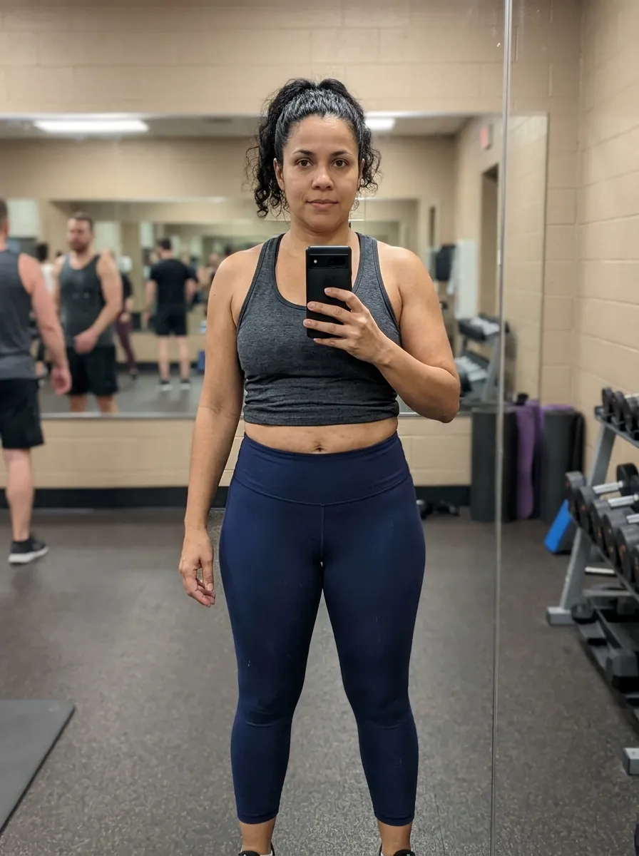 Fernanda antes do protocolo