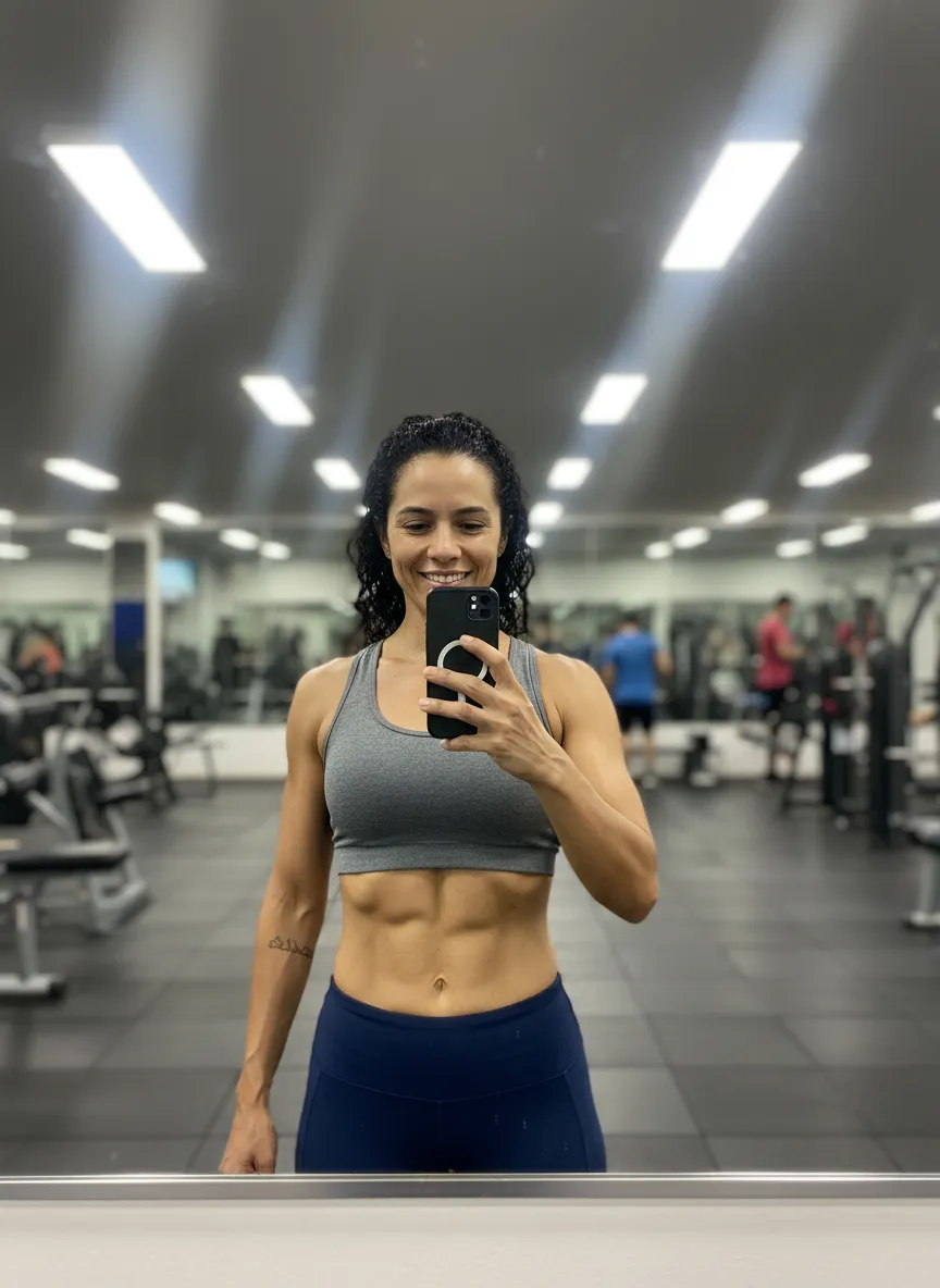 Fernanda depois do protocolo