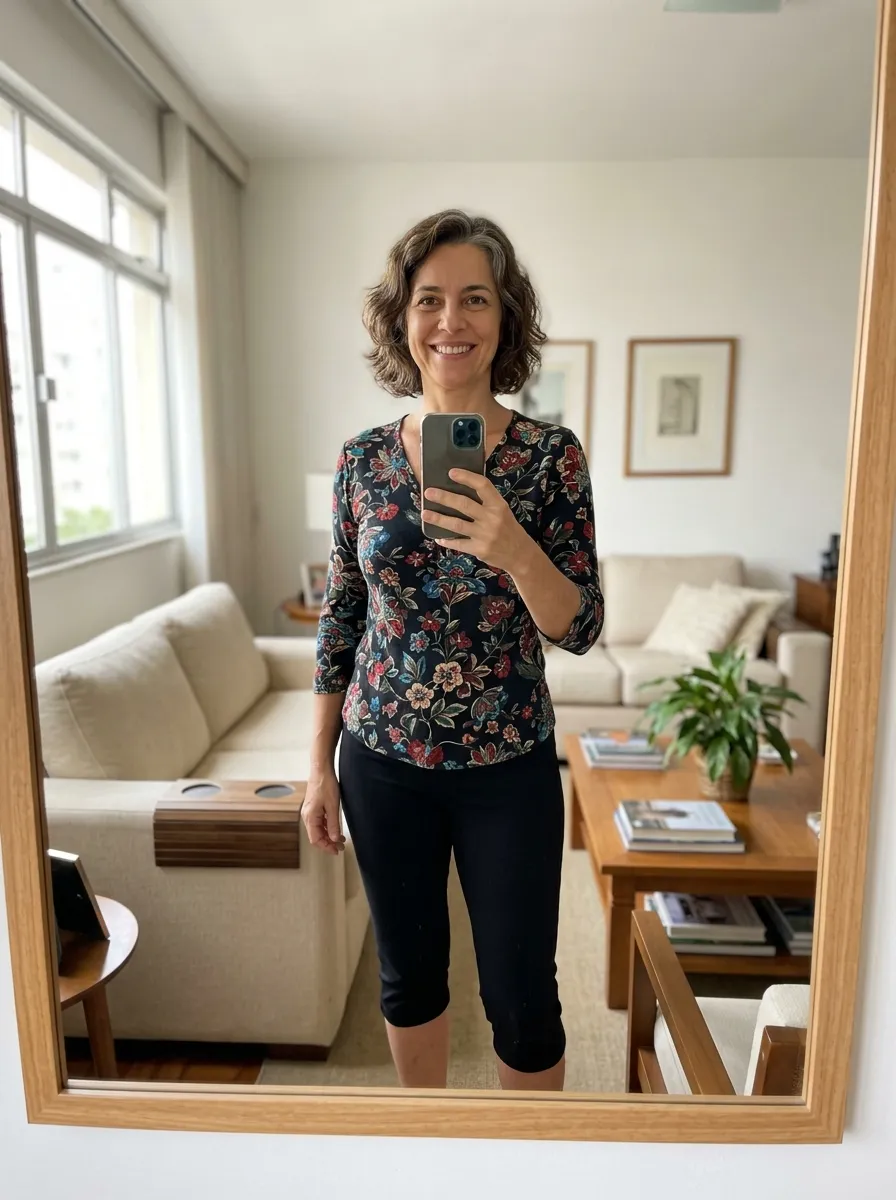 Patrícia depois do protocolo